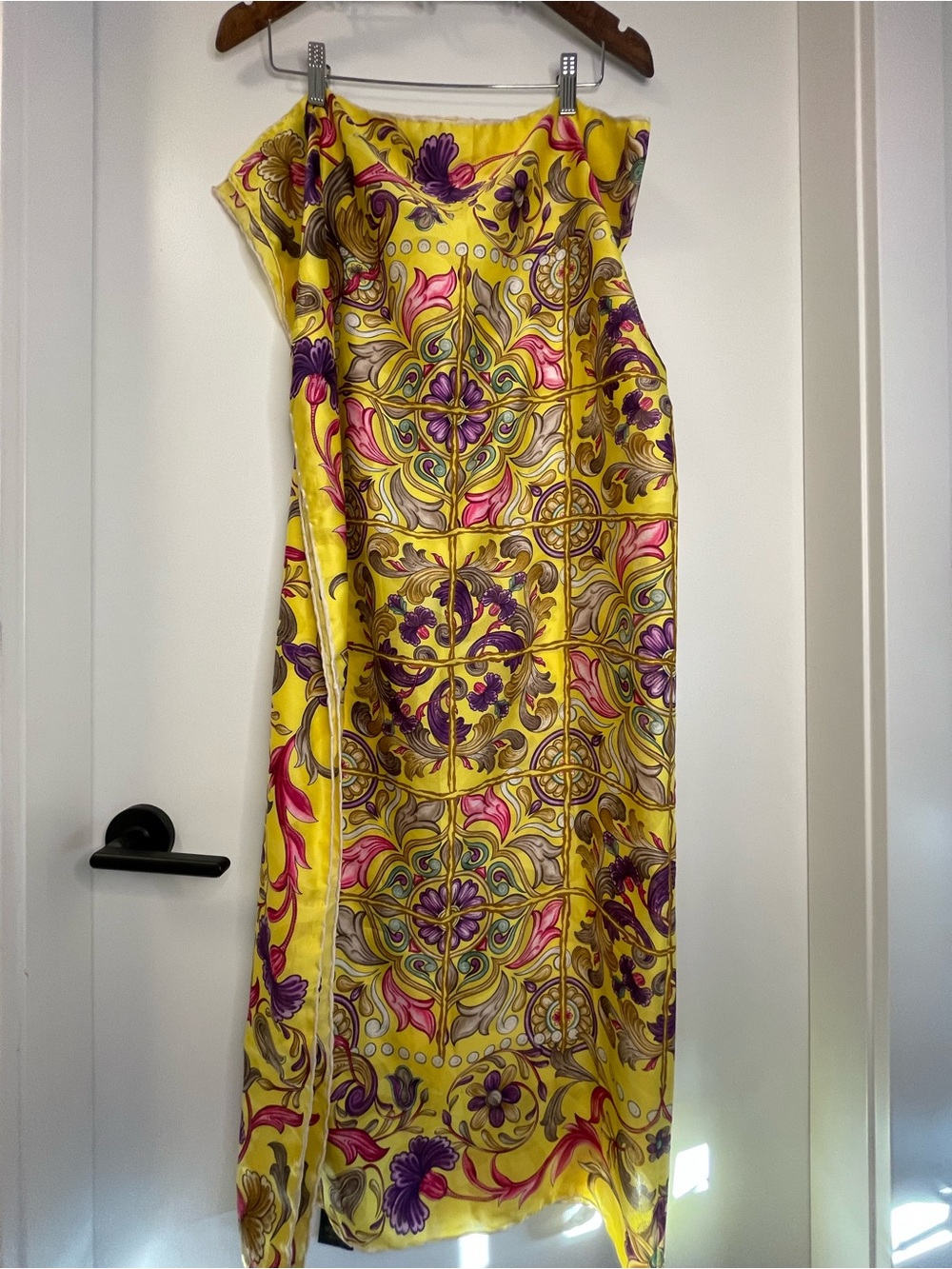 vintage silk scarf